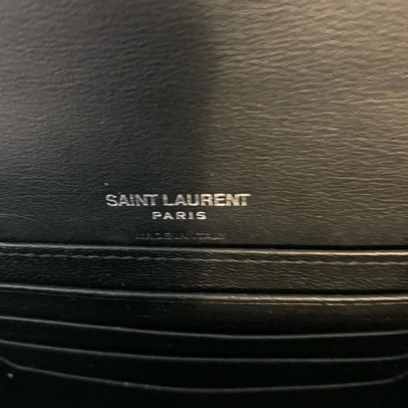 Saint Laurent Kate belt bag Croc Embossed - Picture 6 of 8